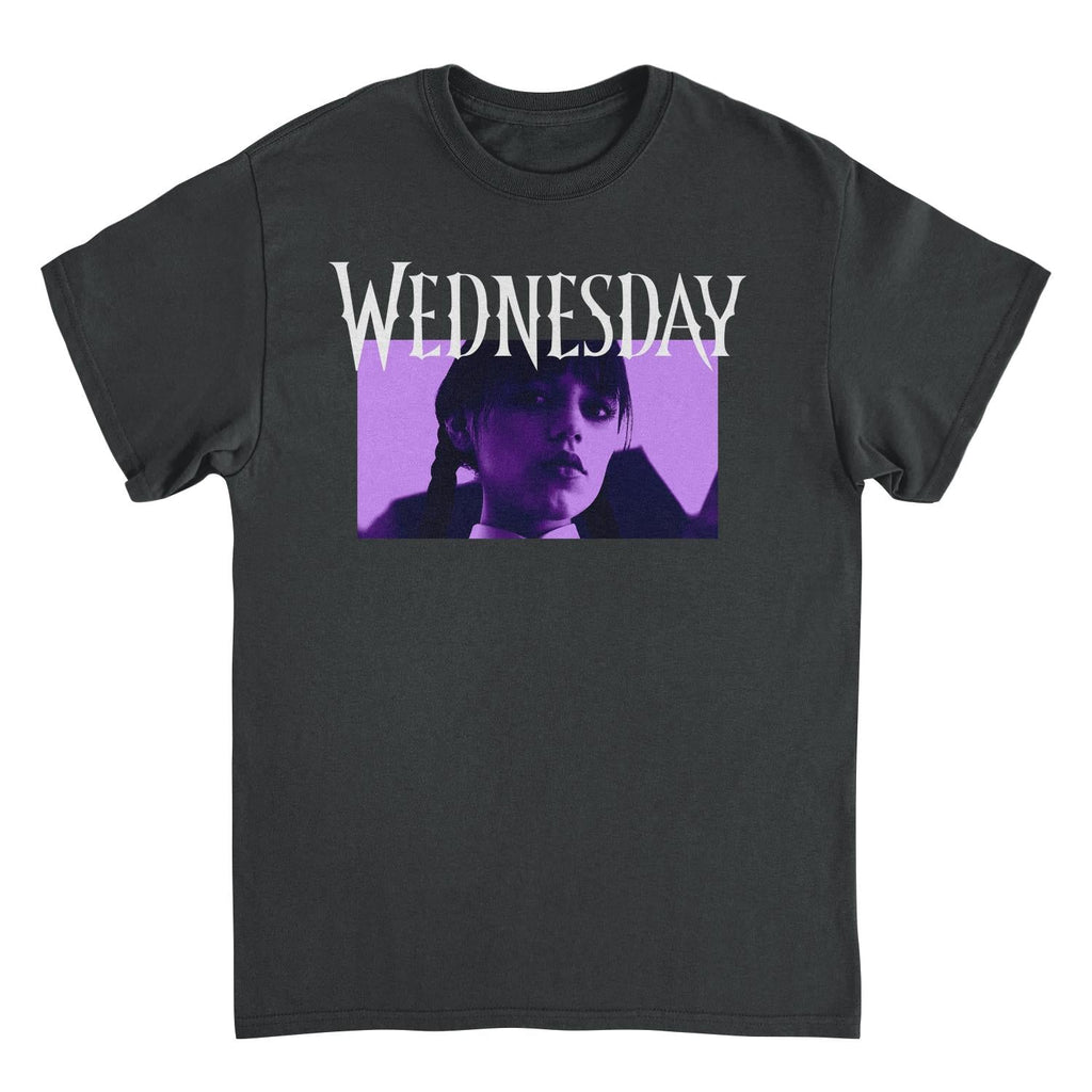 Wednesday Sinister Glare Black T-Shirt
