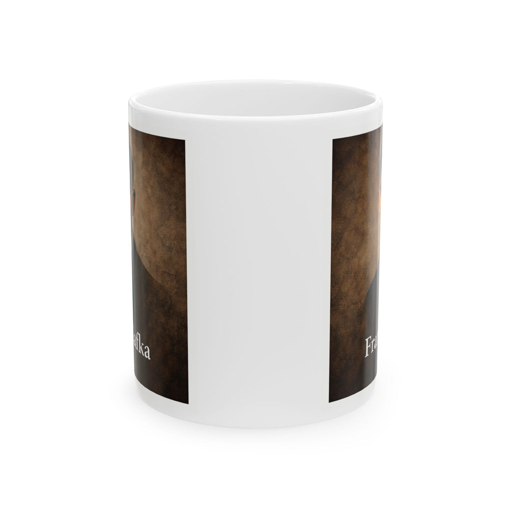Franz Kafka White Ceramic Mug 11oz