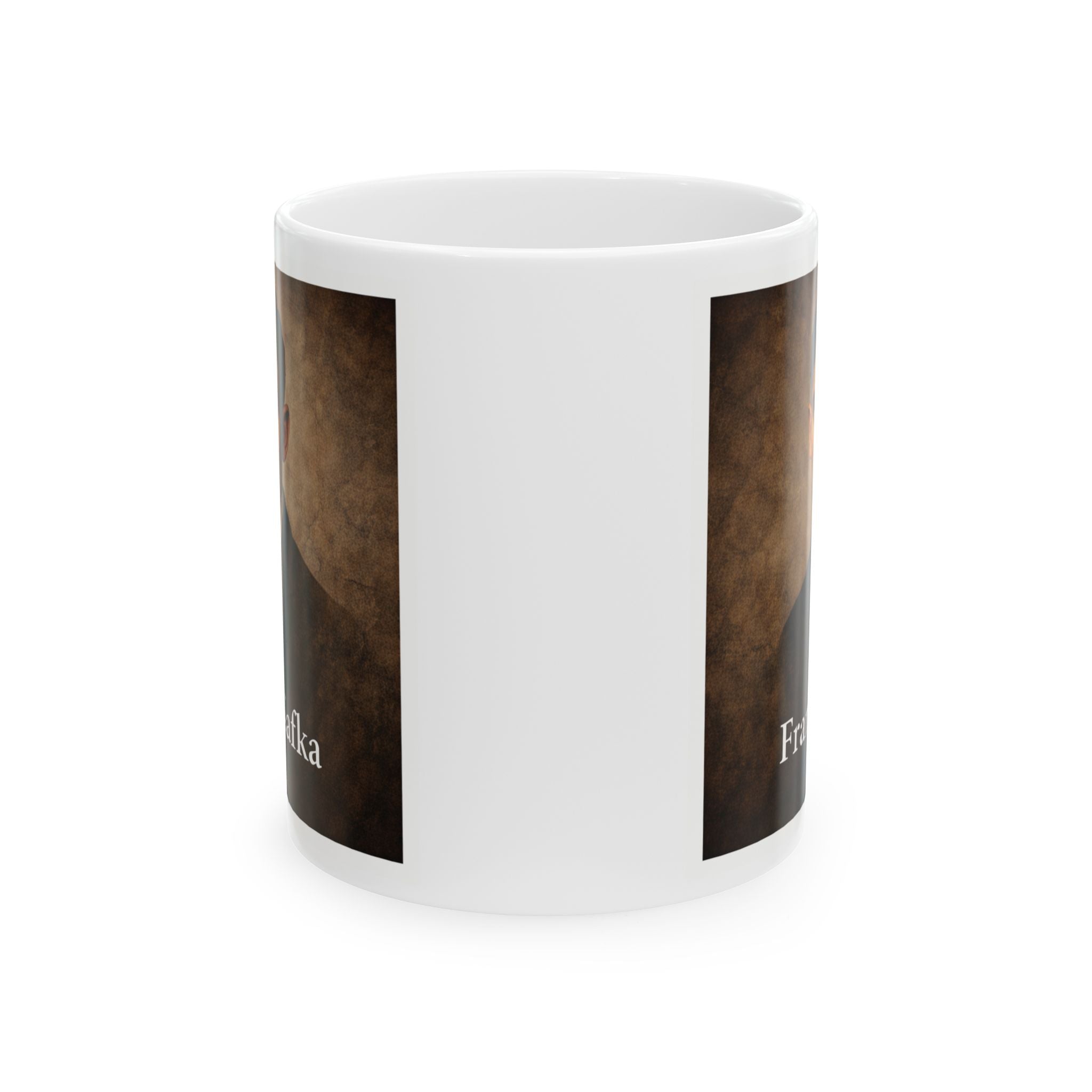 Franz Kafka White Ceramic Mug 11oz