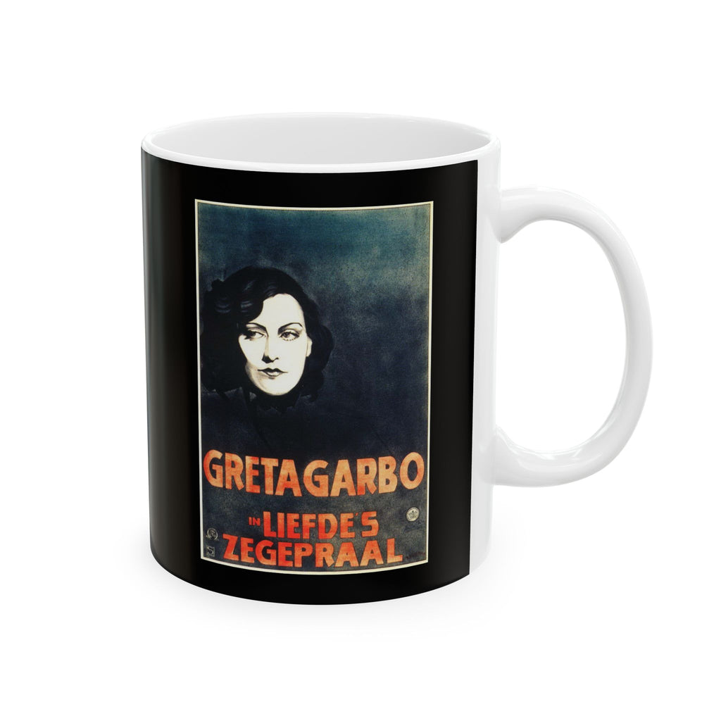 Greta Garbo Ceramic B&W Mug 11oz