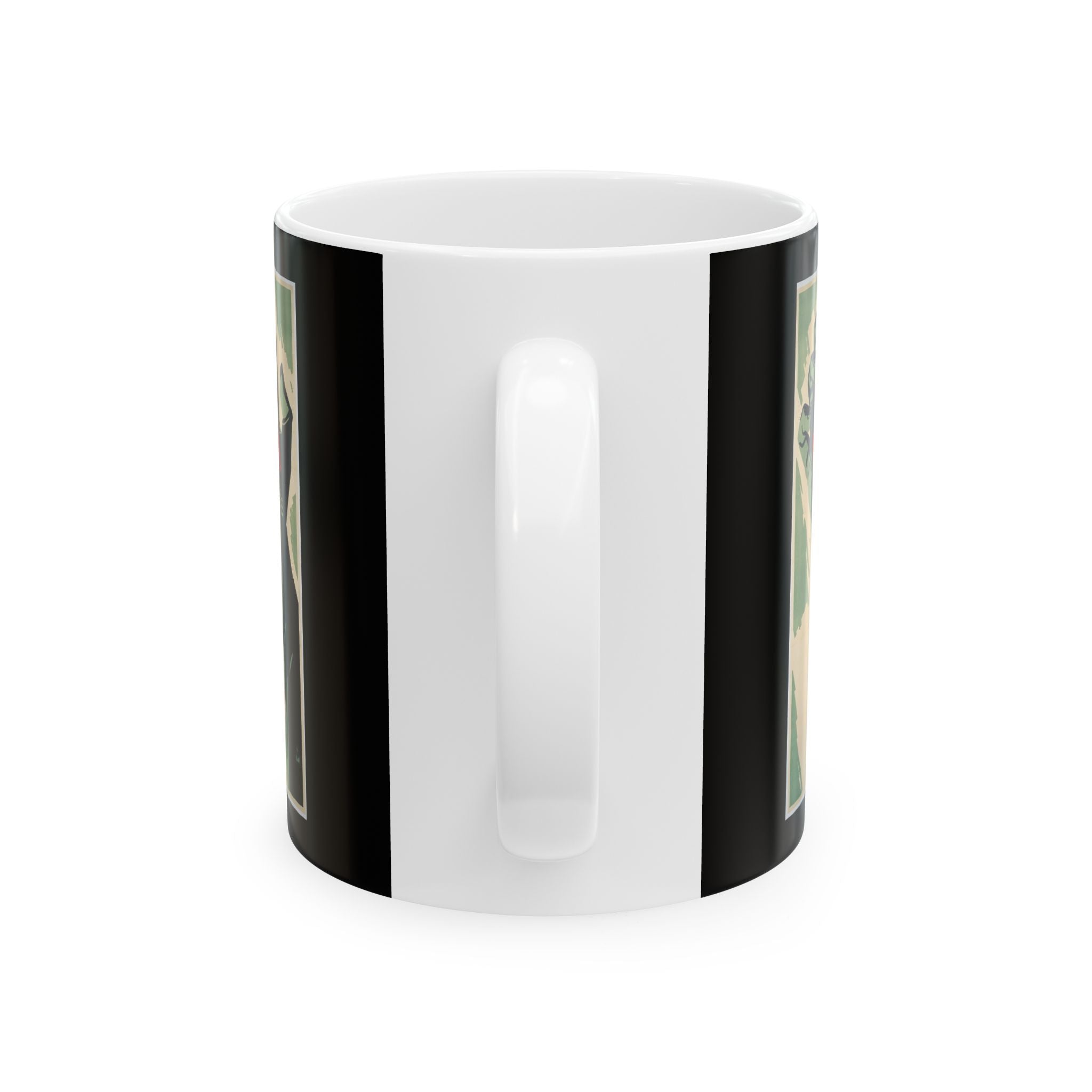 M Ceramic Mug 11oz