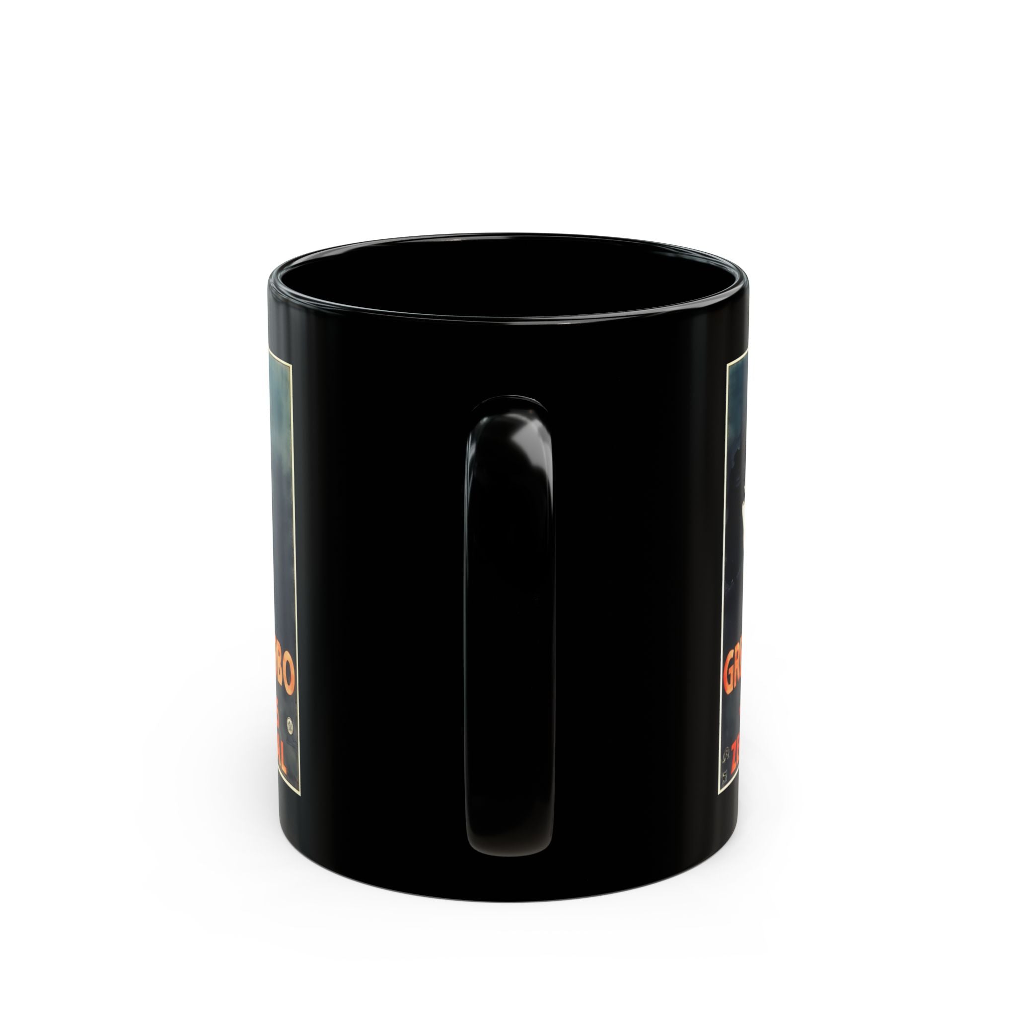 Greta Garbo Black Mug 11oz