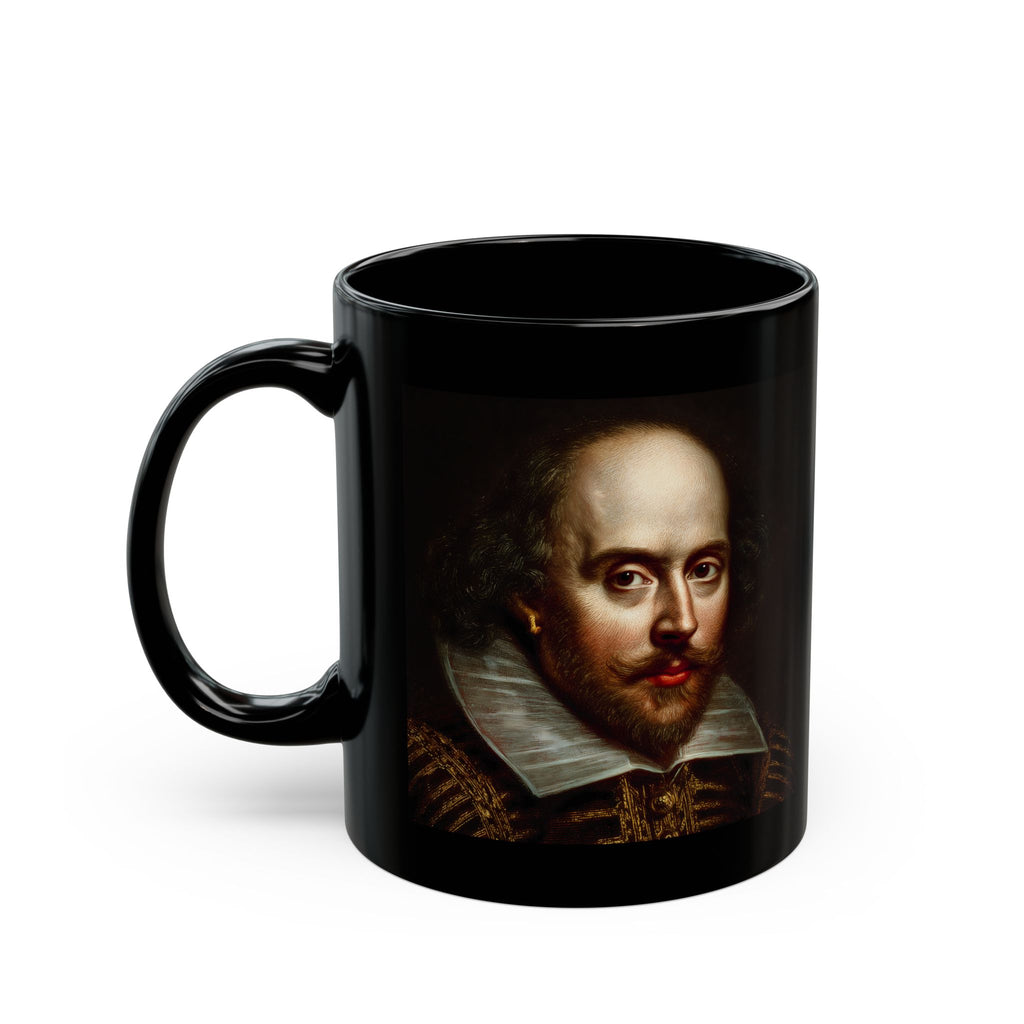 Shakespear Black Mug 11oz