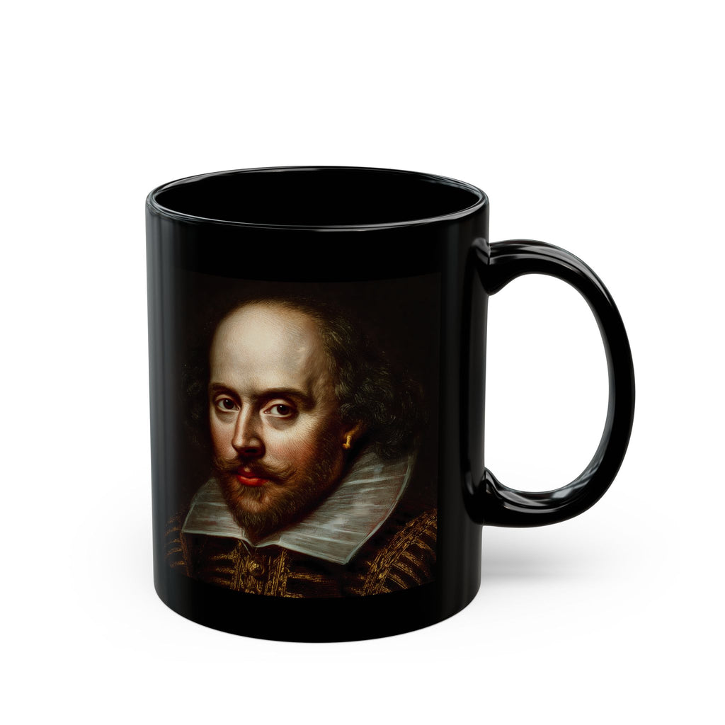 Shakespear Black Mug 11oz