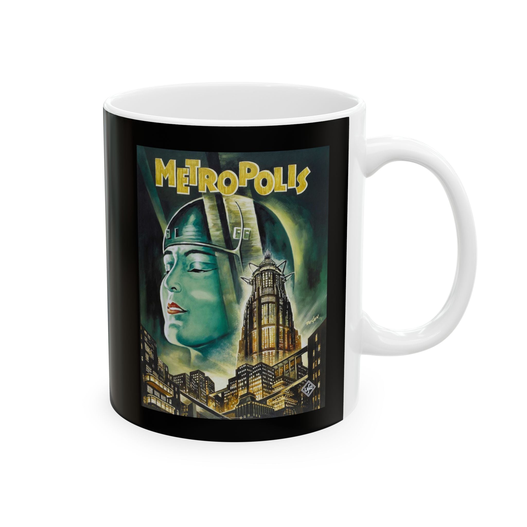 Metropolis Ceramic Color Mug 11oz