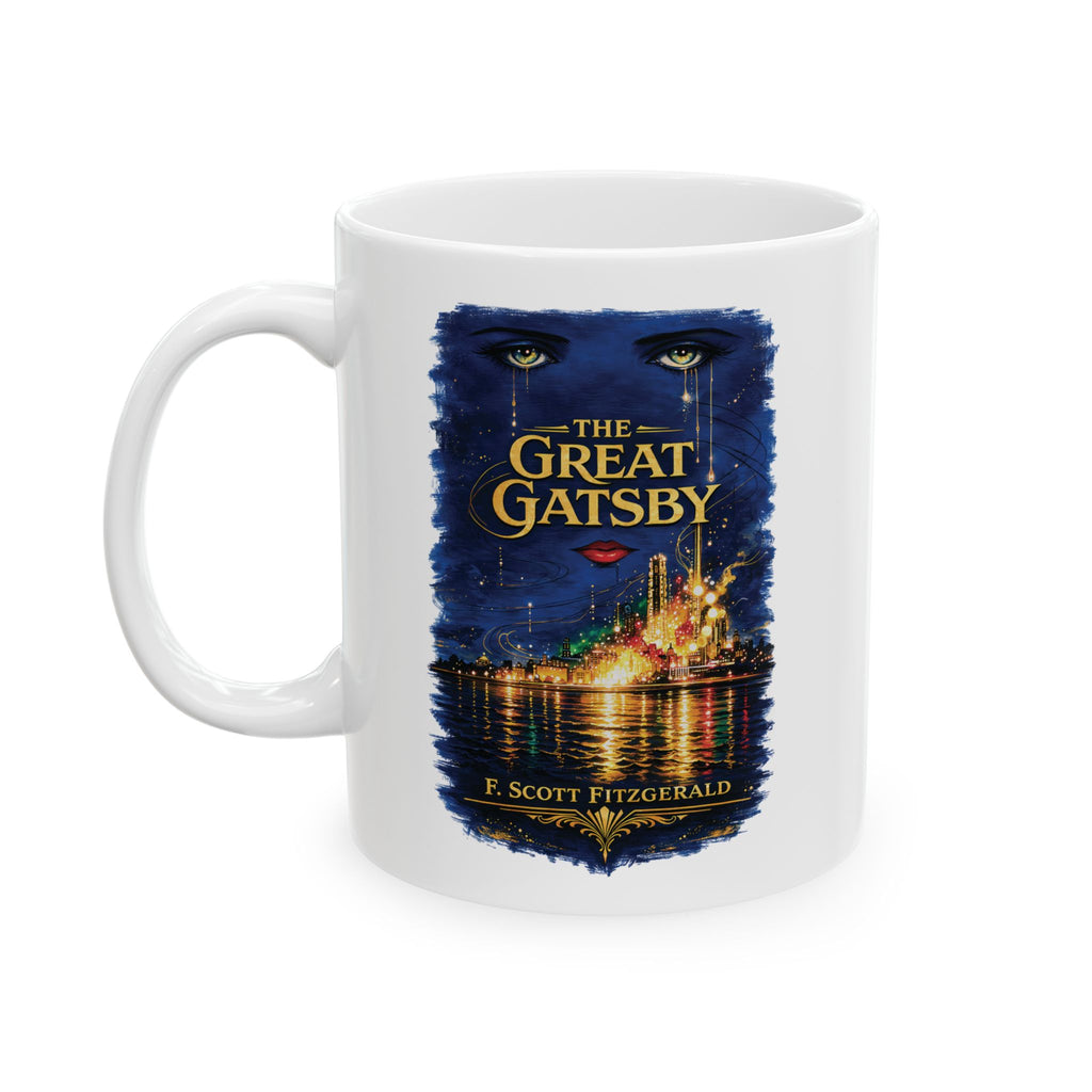 Great Gatsby White Ceramic Mug 11oz