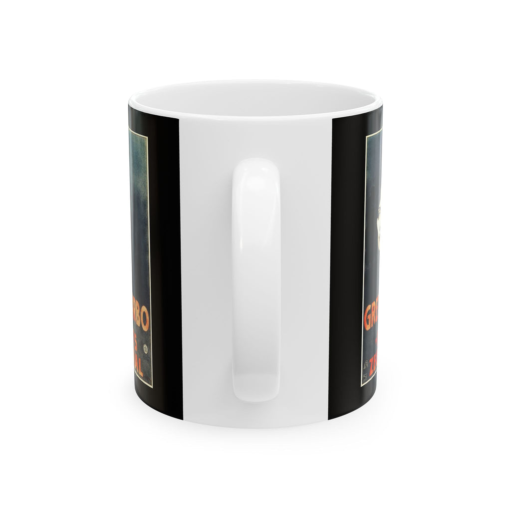 Greta Garbo Ceramic B&W Mug 11oz