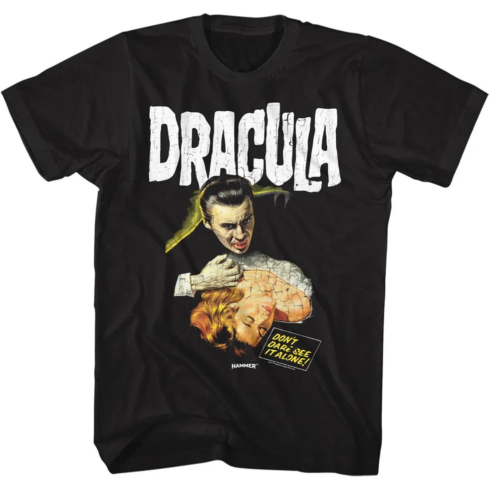 Horror Movies Dracula and Lady Black T-Shirt