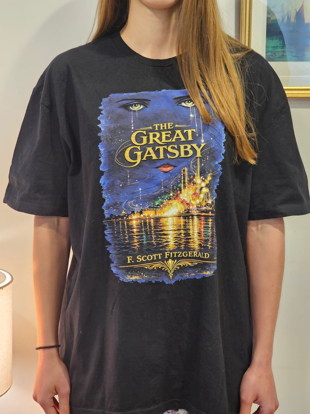 The Great Gatsby T-Shirt – Classic Novel Graphic Tee (Unisex, Softstyle)