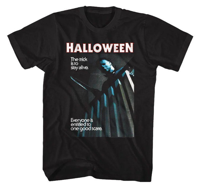 Halloween Stay Alive Black Adult T-Shirt