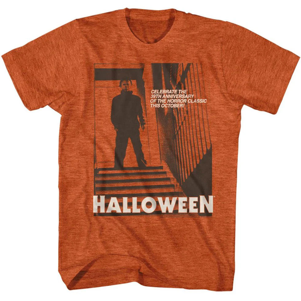 Halloween Stairs, Antique Orange T-Shirt