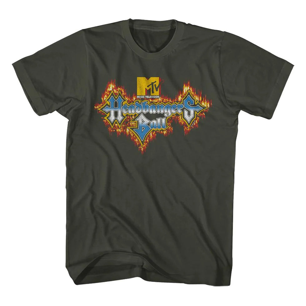 MTV Headbangers Fire Logo T-Shirt