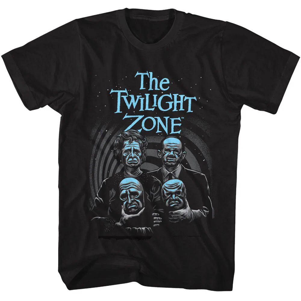 Twilight Zone The Masks Black T-Shirt