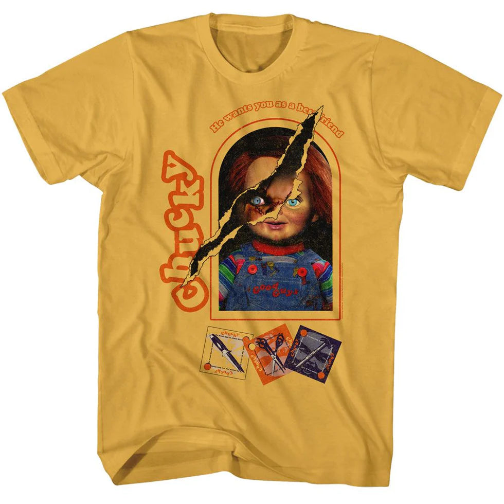 Chucky 2 Solid Ginger T-Shirt