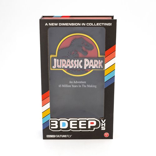 Jurassic Park 3-Deep VHS Statue