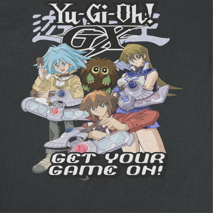 Yu-Gi-Oh GX Get Your Game On Black T-Shirt