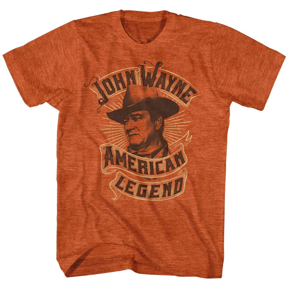 John Wayne Antique Orange T-Shirt